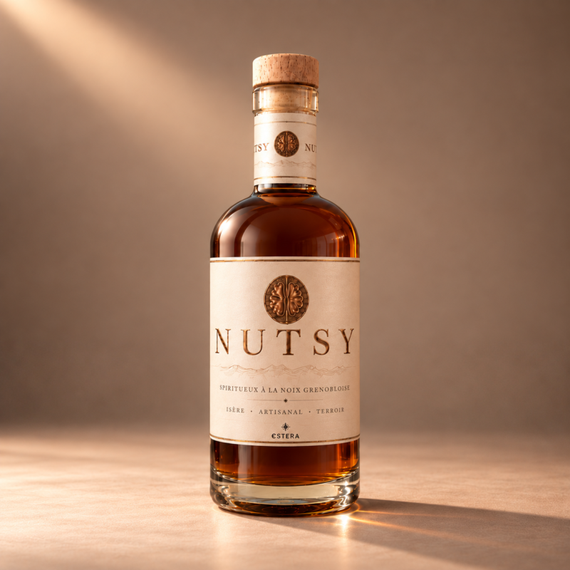 Nutsy, spiritueux à la noix de Grenoble